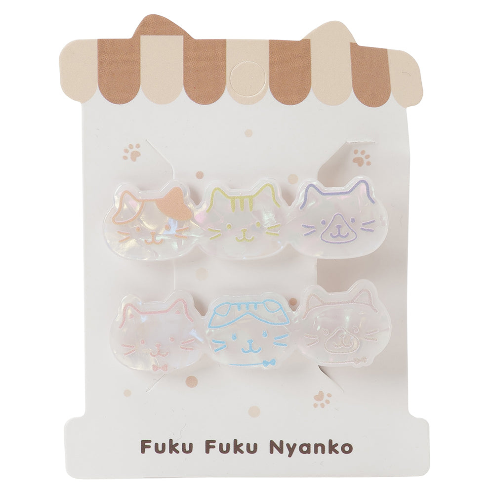 ふくふくにゃんこ ヘアバレッタ 【WEB限定】【海外向け商品】 – HAPiNS