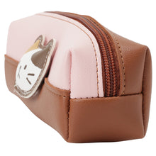  ふくふくにゃんこ まじめにゃんこ フェイスぷっくりポーチ 【WEB限定】【海外向け商品】
