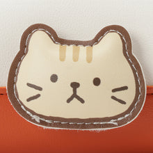  ふくふくにゃんこ まじめにゃんこ フェイスぷっくりポーチ 【WEB限定】【海外向け商品】
