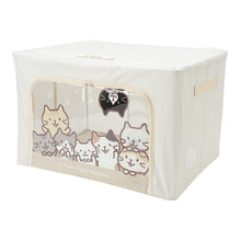  ふくふくにゃんこ 窓付き収納ボックス②2点セット
