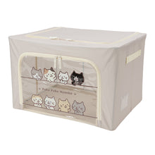  ふくふくにゃんこ 窓付き収納ボックス②2点セット
