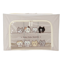  ふくふくにゃんこ 窓付き収納ボックス②2点セット
