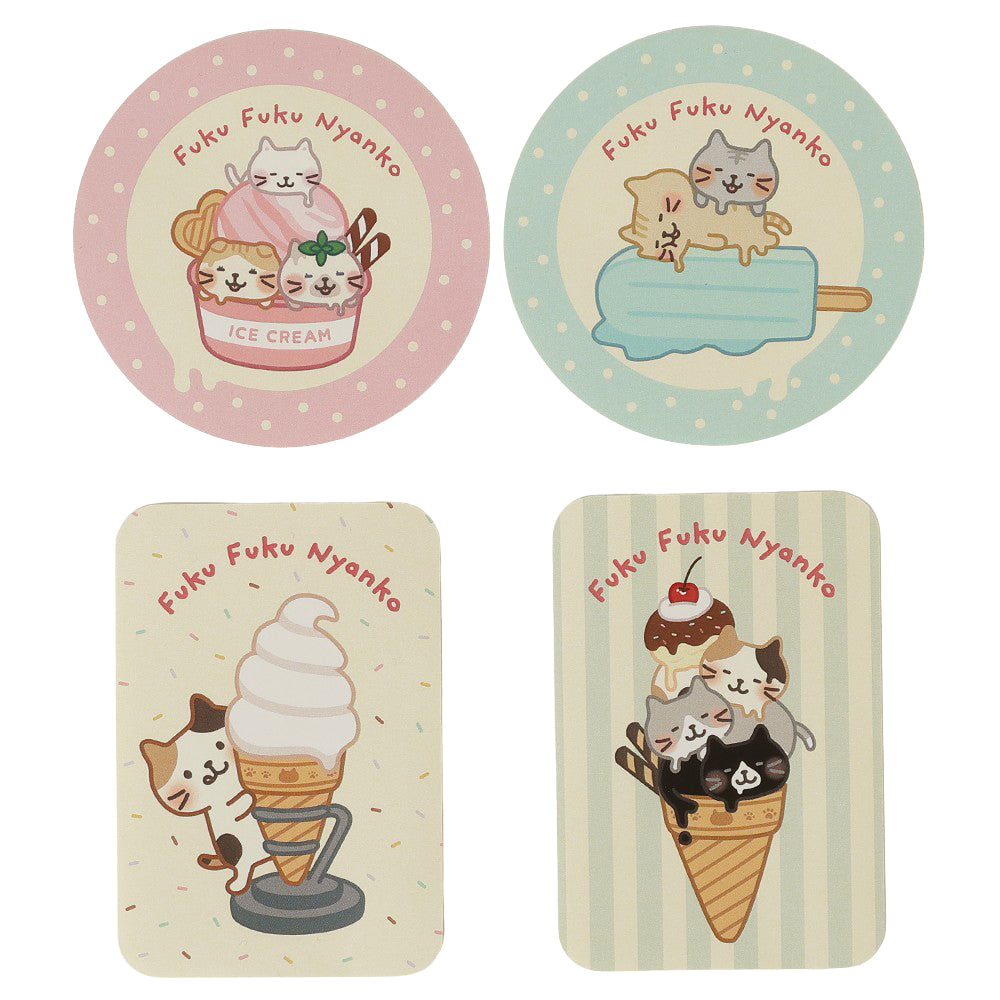 ふくふくにゃんこ メルティにゃんこステッカーセット【WEB限定