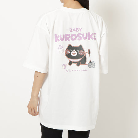 ふくふくにゃんこ クロ助バースデーTシャツ 【WEB限定】