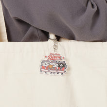  【予約販売】ふくふくにゃんこ ダイナー アクリルキーホルダー 【WEB限定】
