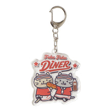  【予約販売】ふくふくにゃんこ ダイナー アクリルキーホルダー 【WEB限定】
