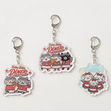  【予約販売】ふくふくにゃんこ ダイナー アクリルキーホルダー 【WEB限定】
