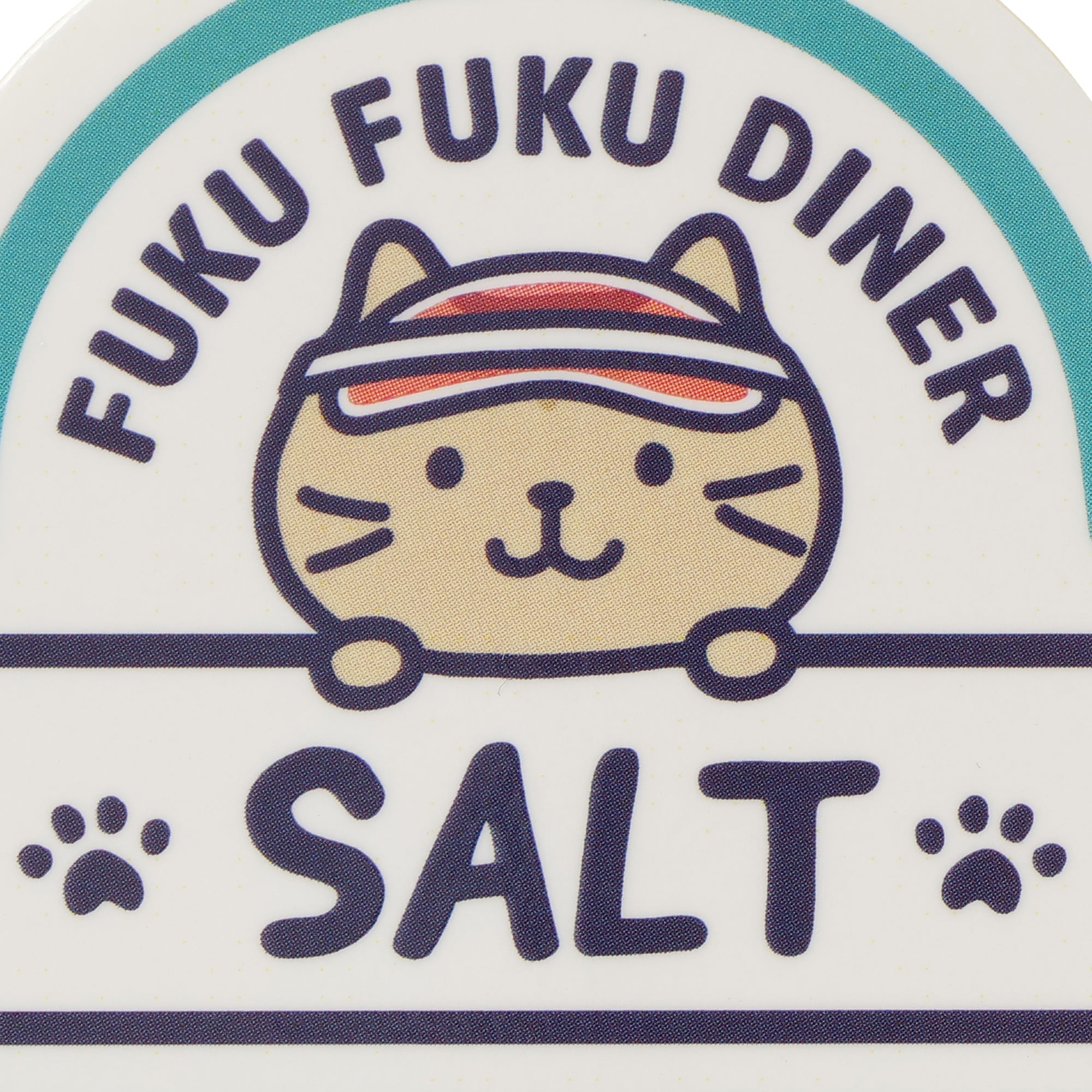 ふくふくにゃんこ ダイナー 調味料ステッカーセット 【WEB限定