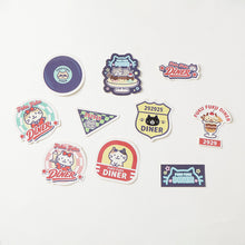  【予約販売】ふくふくにゃんこ ダイナーステッカー10枚セット 【WEB限定】
