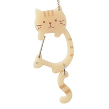  ふくふくにゃんこ しっぽふりふりふくふくにゃんこカラビナ【（ガチャガチャ販売】
