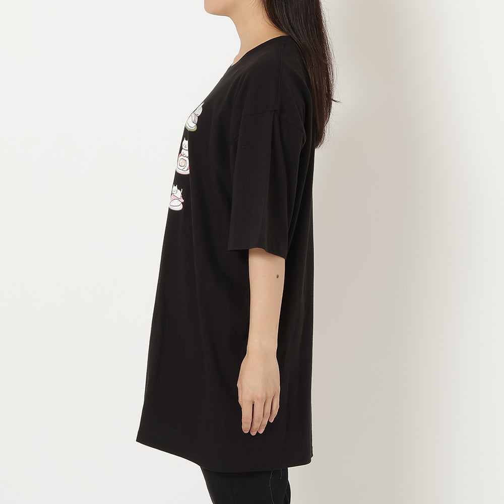 ぷくぷくです fukuske FUN(フクスケファン)】 スリップ 無地 80cm丈 (14P2023