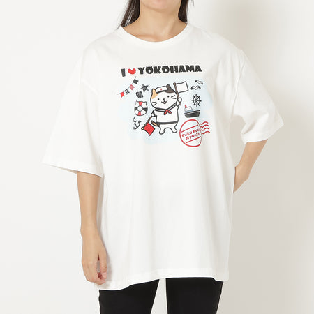 ふくふくにゃんこ 横浜Ｔシャツ【WEB限定】