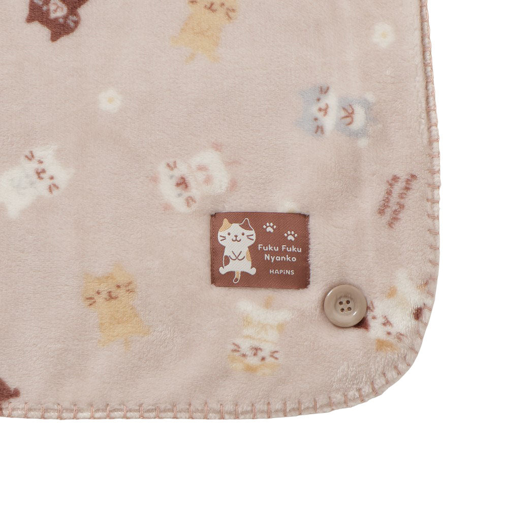 ふくふくにゃんこ フランネルブランケットM – HAPiNS online shop