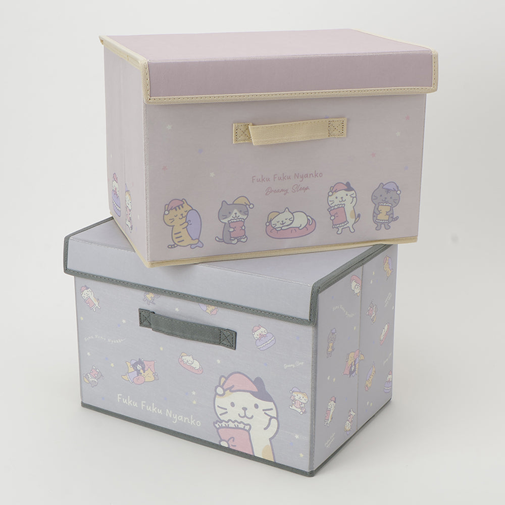ふくふくにゃんこ ねむねむにゃんこ 不織布収納ボックス – HAPiNS