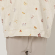  ふくふくにゃんこ 総柄フランネルトレーナー 【2026_秋冬】
