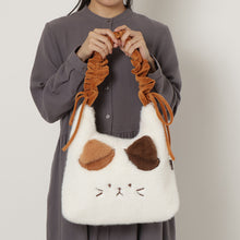  ふくふくにゃんこ まじめにゃんこ くしゅくしゅトート【WEB限定】【海外向け商品】
