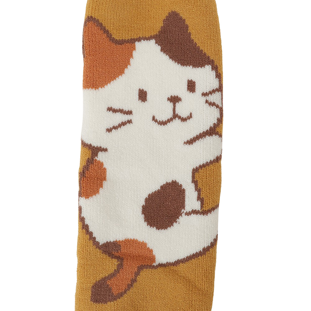 ふくふくにゃんこ 裏起毛いかにゃいでレッグウォーマー – HAPiNS