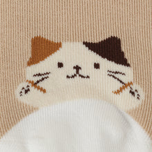  ふくふくにゃんこ ひょっこりパイルソックス
