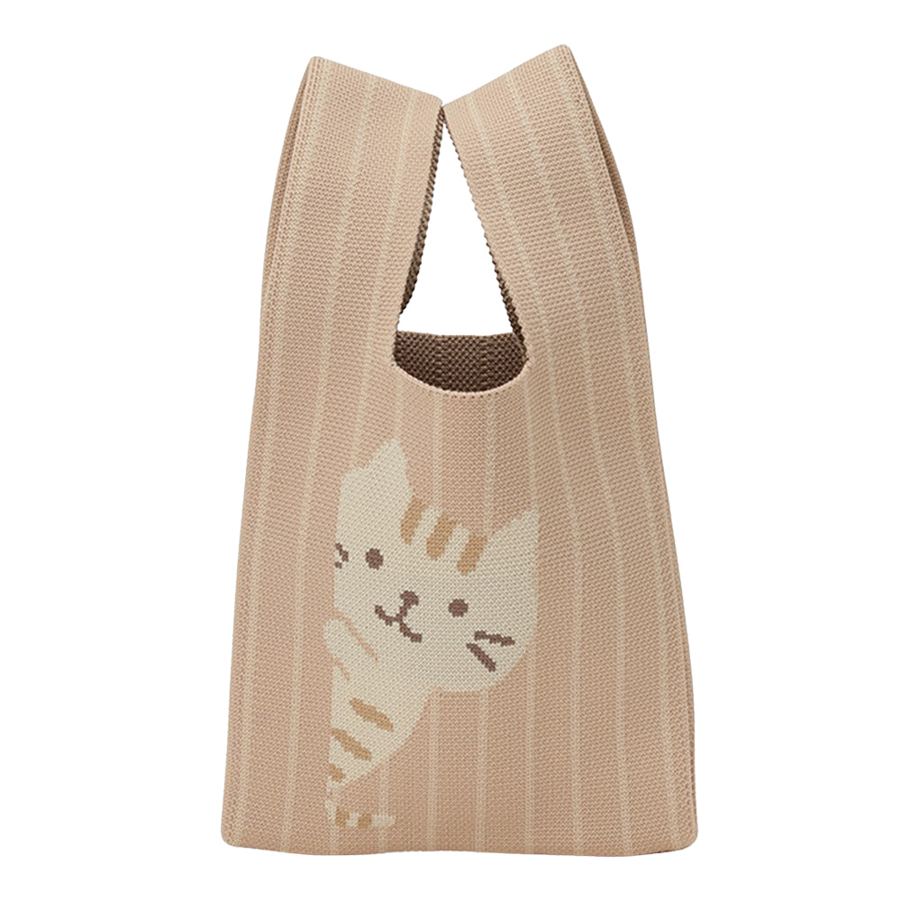 ふくふくにゃんこ ニットバッグ – HAPiNS online shop