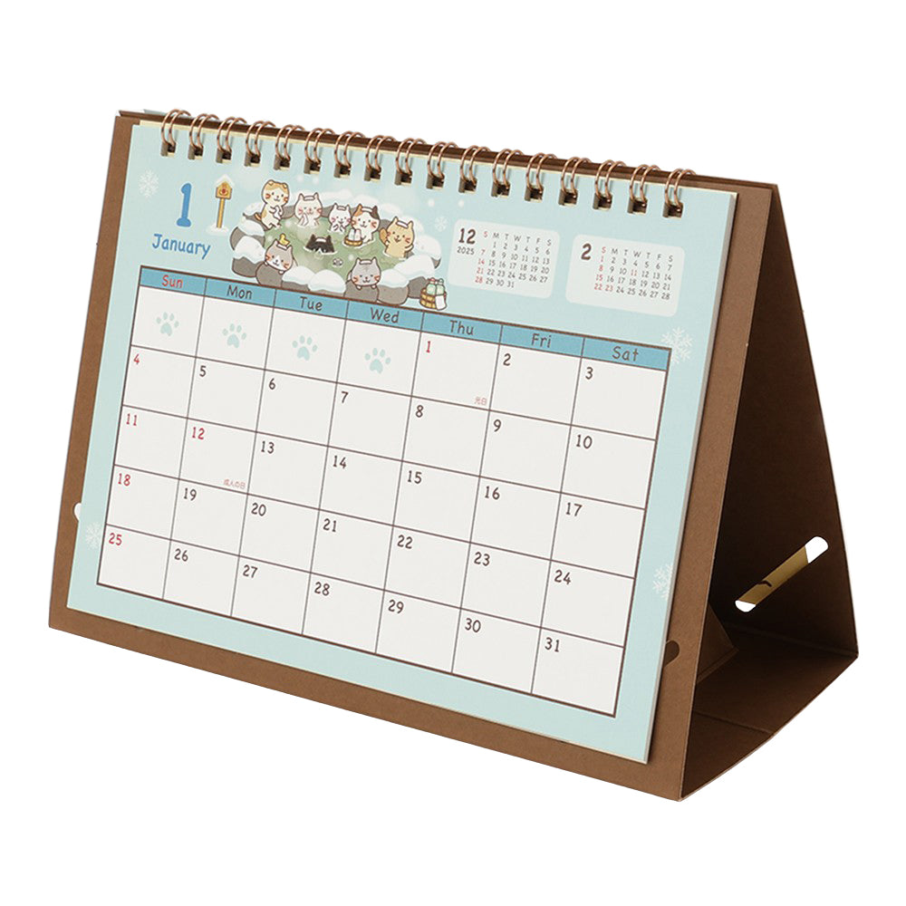 ふくふくにゃんこ 2026年卓上カレンダー – HAPiNS online shop
