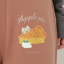  ふくふくにゃんこ プリントスウェットストレートパンツ
