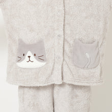  ふくふくにゃんこ フェイスポケットパジャマ
