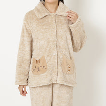  ふくふくにゃんこ フェイスポケットパジャマ

