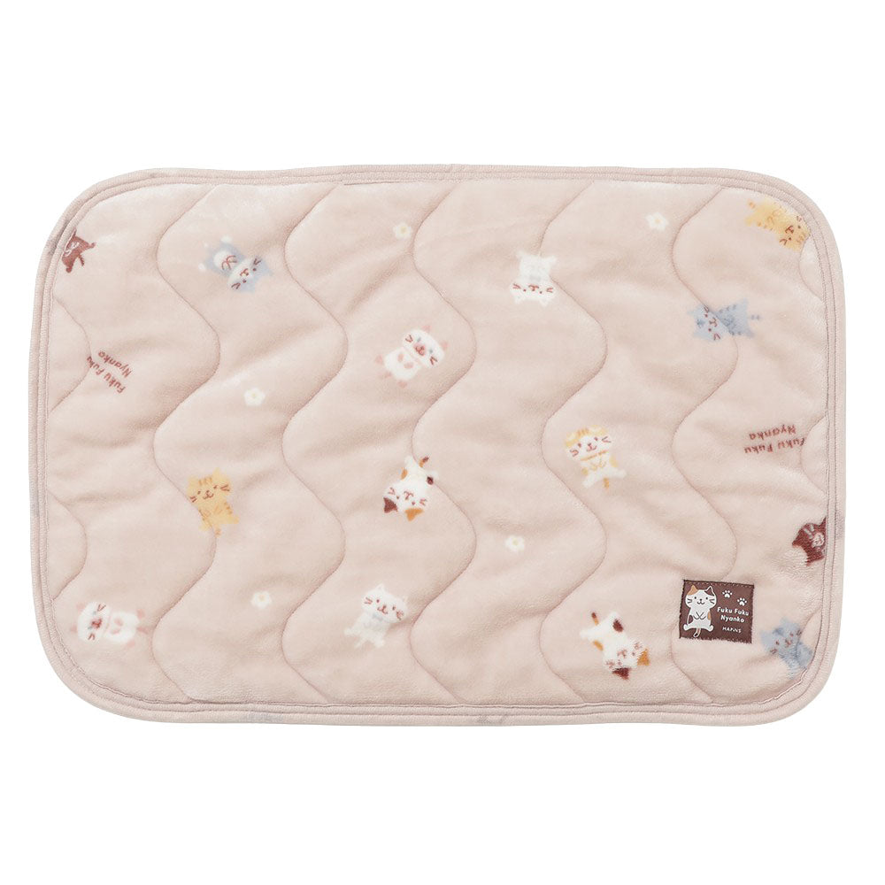 ふくふくにゃんこ フランネルピローパッド【10月31日出荷予定】