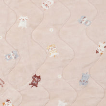  ふくふくにゃんこ フランネル敷きパッド【10月31日出荷予定】
