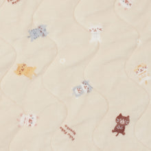 ふくふくにゃんこ フランネル敷きパッド【10月31日出荷予定】
