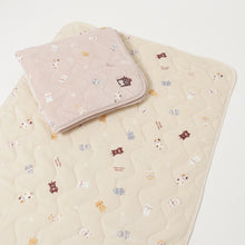  ふくふくにゃんこ フランネル敷きパッド【10月31日出荷予定】

