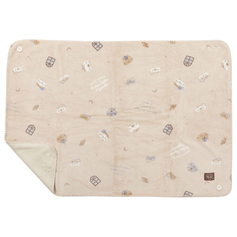 ふくふくにゃんこ フランネルブランケットM – HAPiNS online shop