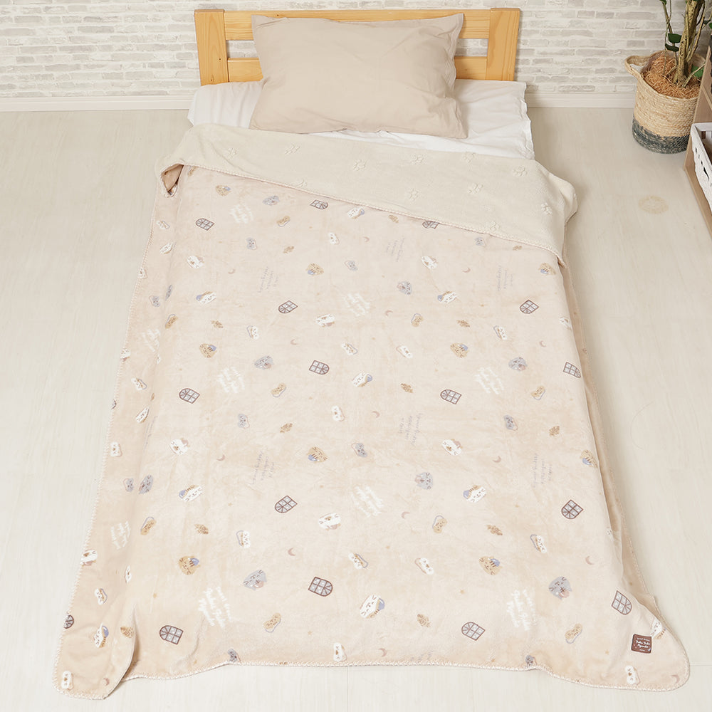 ふくふくにゃんこ フランネルブランケットLL – HAPiNS online shop