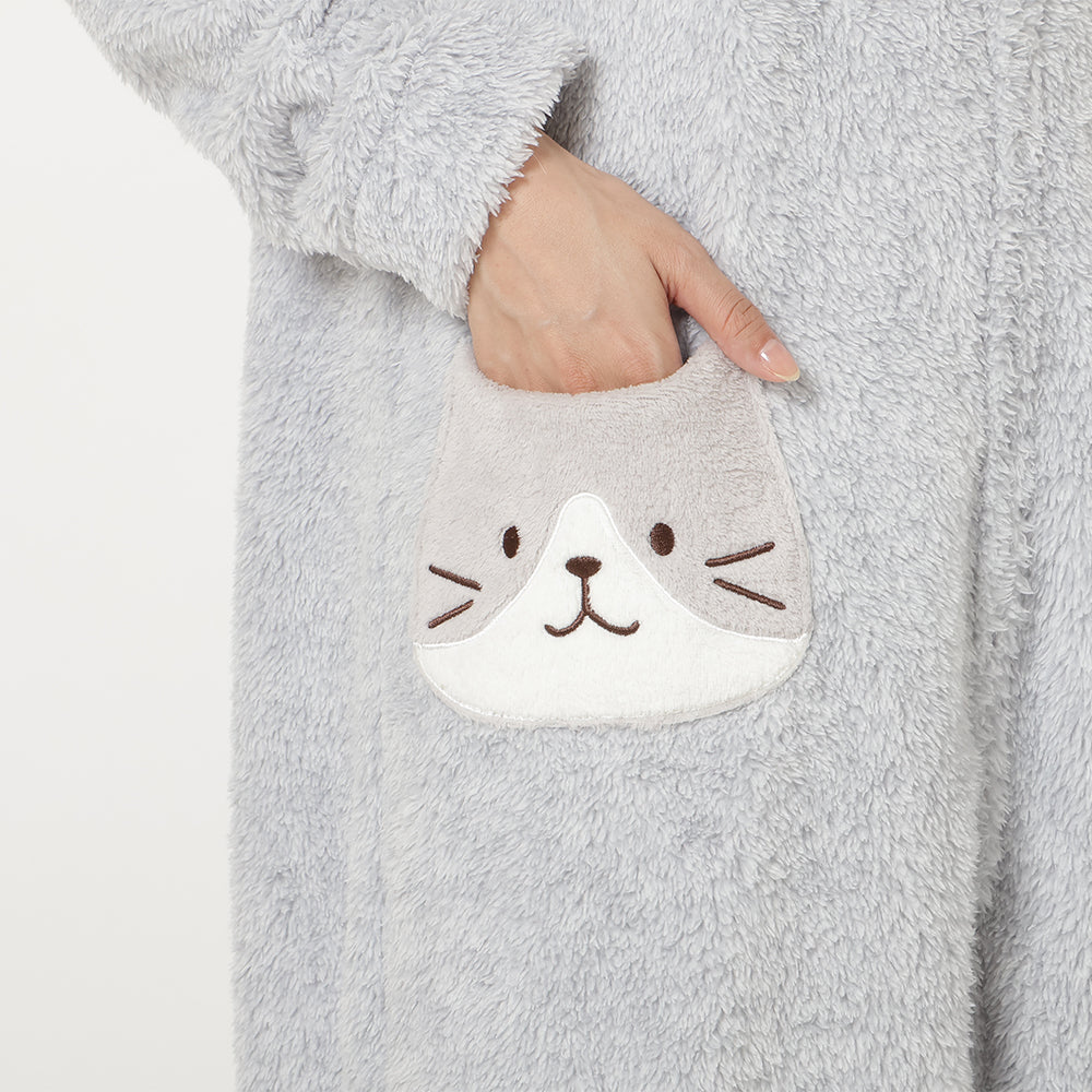 【4点】【まとめ売り】ふくふくにゃんこ　ルームセット　ルームウェア　パジャマ magnet_172966073300.jpg