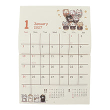  ふくふくにゃんこ 2027年壁掛けカレンダー
