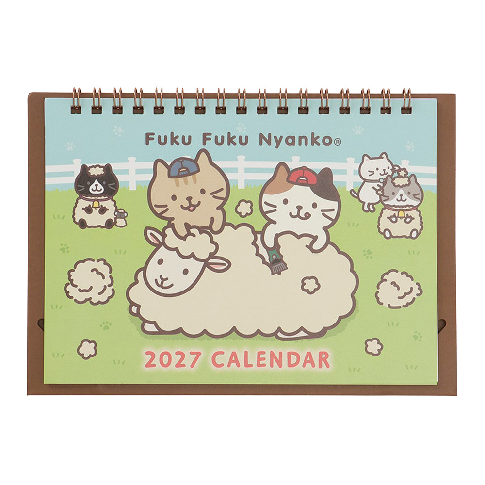 ふくふくにゃんこ 2027年卓上カレンダー – HAPiNS online shop