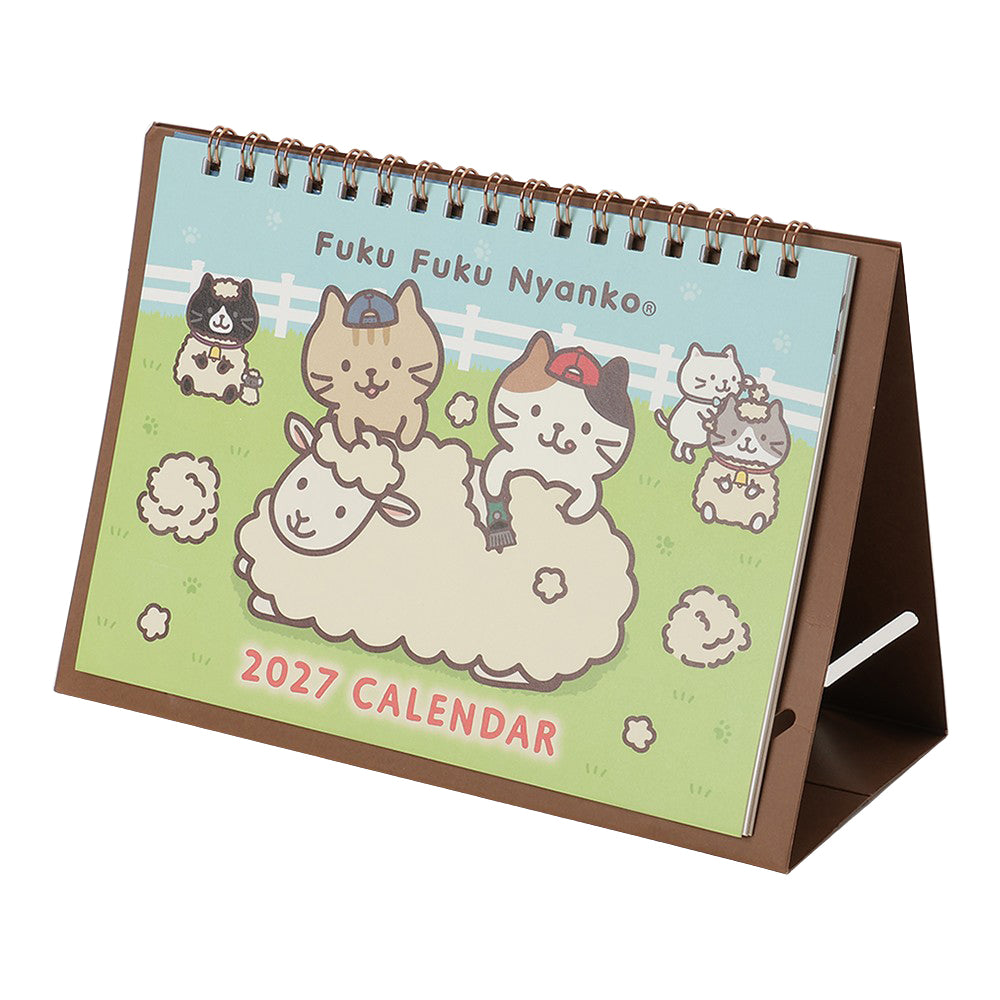 ふくふくにゃんこ 2027年卓上カレンダー – HAPiNS online shop