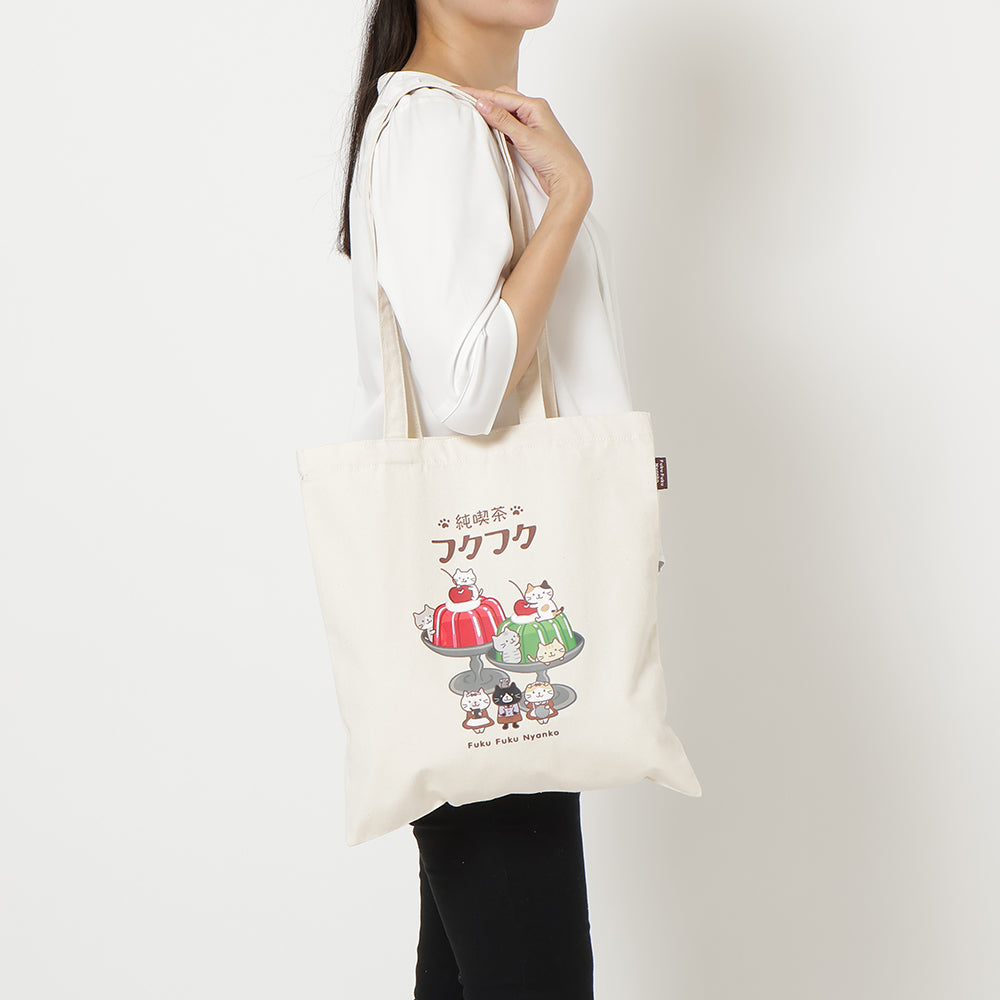 ふくふくにゃんこ 純喫茶トートバッグ【WEB限定】 – HAPiNS online shop