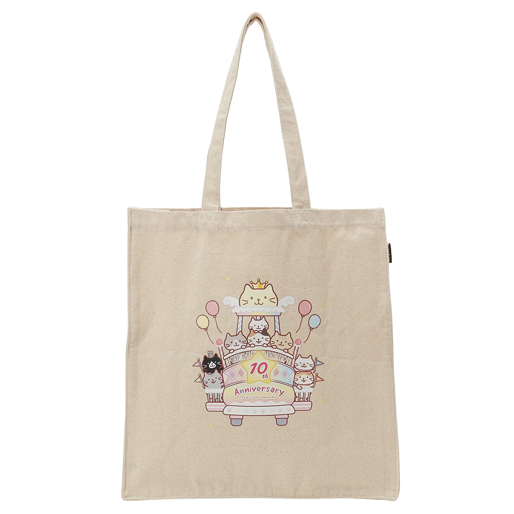 ふくふくにゃんこ 10周年記念トート – HAPiNS online shop