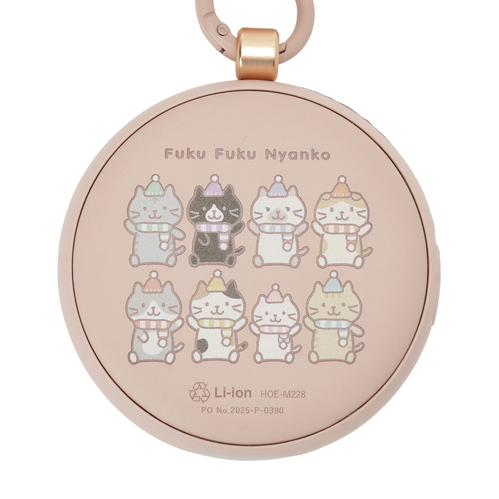 ふくふくにゃんこ 温度によって色が変わるカイロ