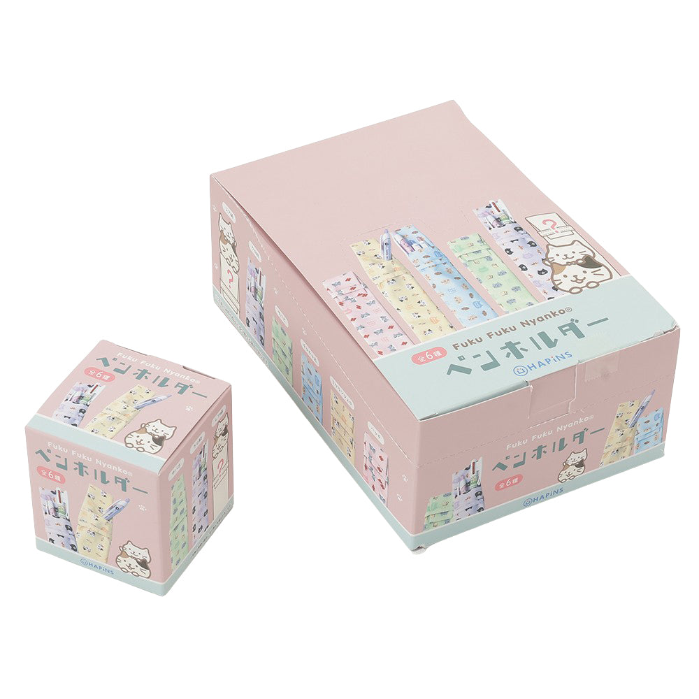 ふくふくにゃんこ　ペンホルダー【ガチャガチャ販売】
