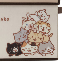  ふくふくにゃんこ むぎゅっとにゃんこ不織布収納ボックス
