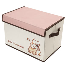  ふくふくにゃんこ むぎゅっとにゃんこ不織布収納ボックス

