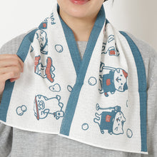  ふくふくにゃんこ やわらかボディタオル
