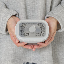  ふくふくにゃんこ 折りたためるシリコン容器350ml
