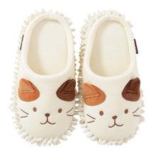  ふくふくにゃんこモップスリッパ
