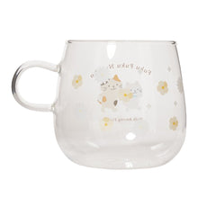  ふくふくにゃんこ 耐熱ガラスマグ
