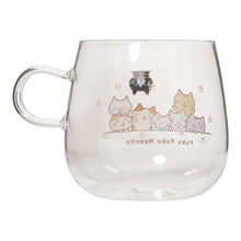  ふくふくにゃんこ 耐熱ガラスマグ
