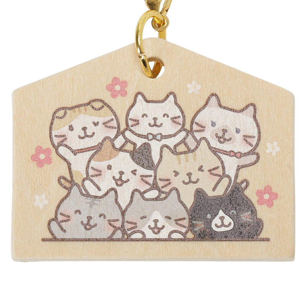 ふくふくにゃんこ ふくふく絵馬ストラップ – HAPiNS online shop