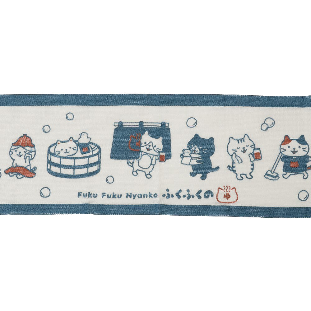 ふくふくにゃんこ やわらかボディタオル – HAPiNS online shop